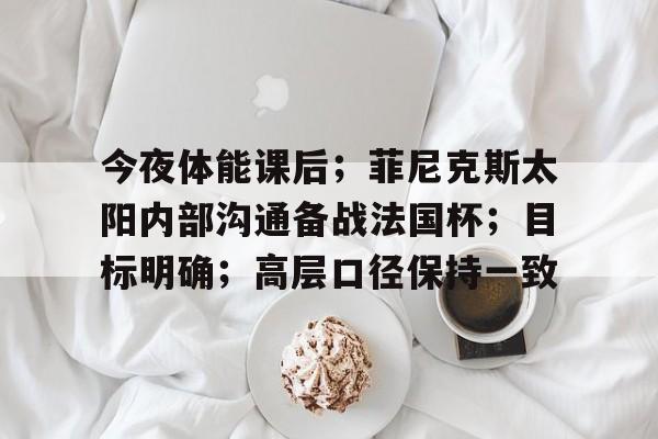 爱游戏官方网站-关于今夜体能课后；菲尼克斯太阳内部沟通备战法国杯；目标明确；高层口径保持一致的信息